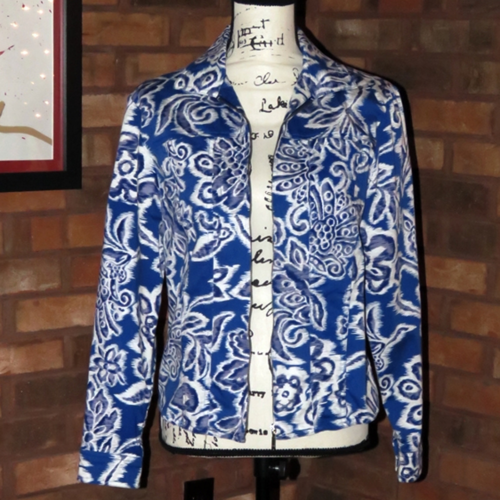 COLDWATER CREEK Ikat Jacket - Size XS